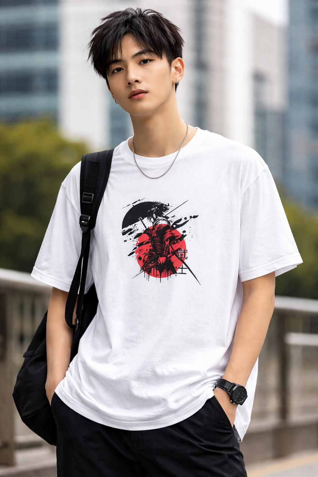 Samurai | Oversized Classic T-Shirt